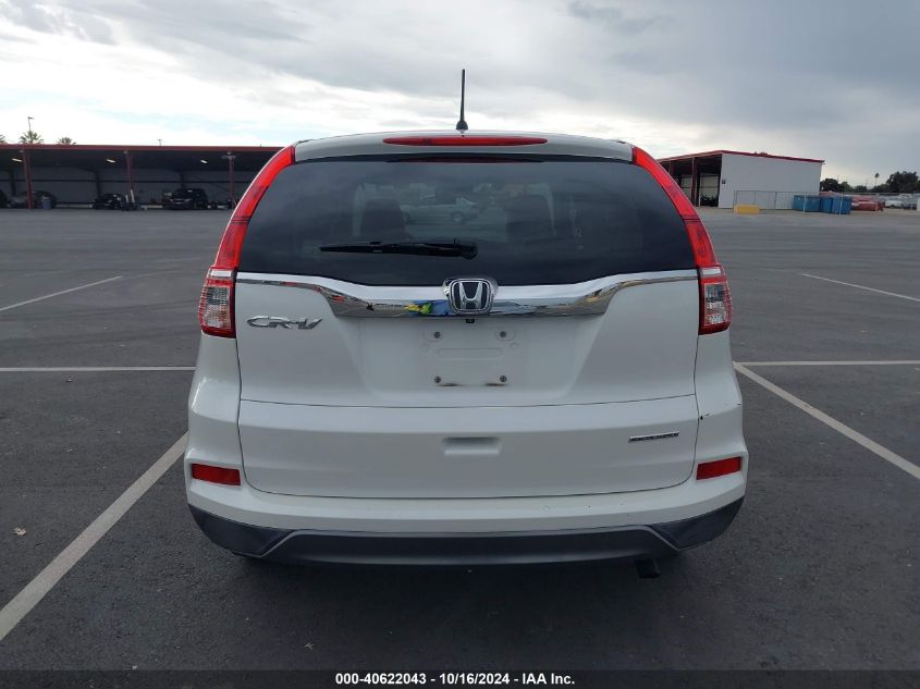2016 Honda Cr-V Se VIN: 5J6RM3H49GL005138 Lot: 40622043