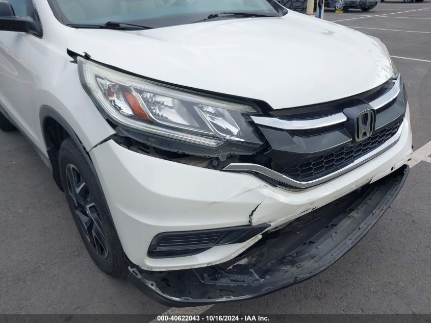 2016 Honda Cr-V Se VIN: 5J6RM3H49GL005138 Lot: 40622043