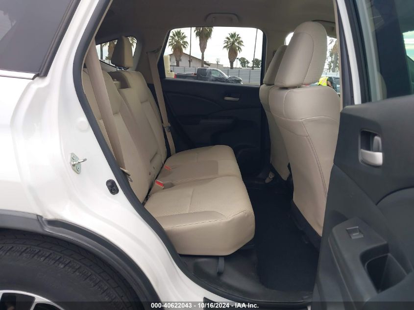 2016 Honda Cr-V Se VIN: 5J6RM3H49GL005138 Lot: 40622043