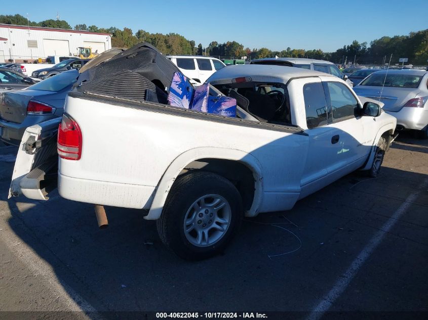 2002 Dodge Dakota Sport/Rt VIN: 1B7GL32X42S517312 Lot: 40622045