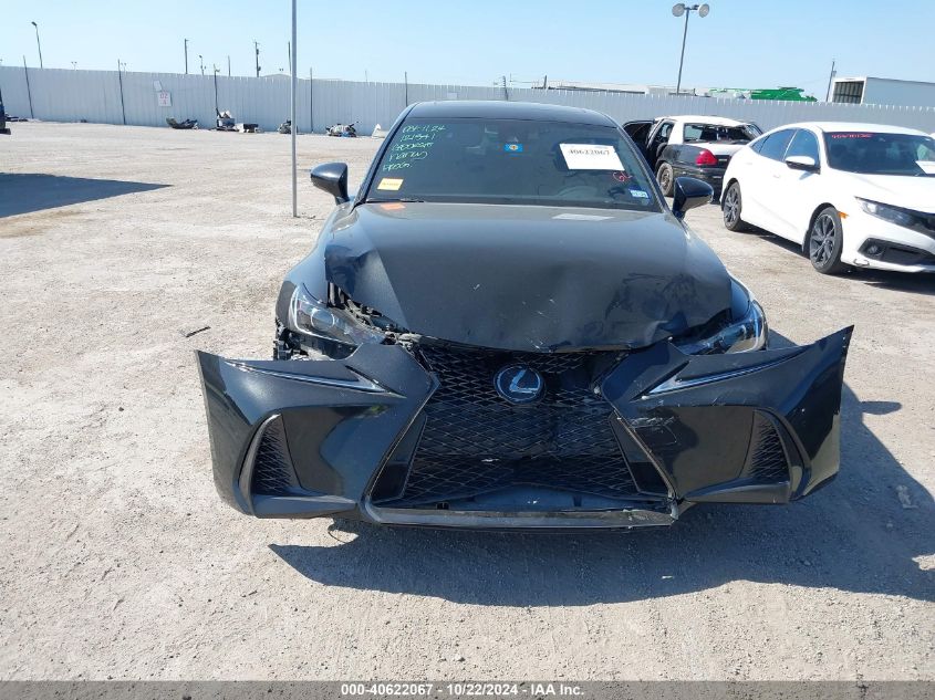 2019 Lexus Is 300 VIN: JTHBA1D29K5092043 Lot: 40622067