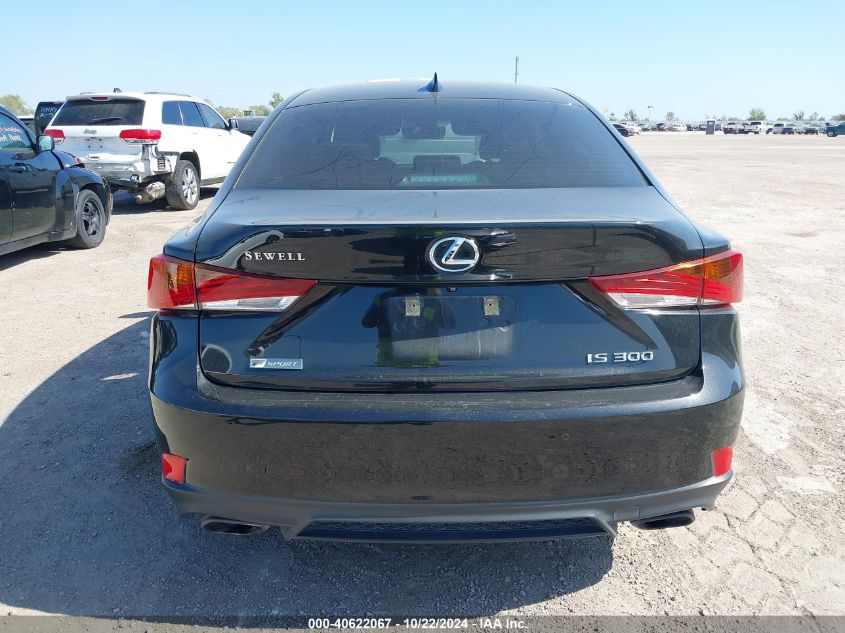 2019 Lexus Is 300 VIN: JTHBA1D29K5092043 Lot: 40622067