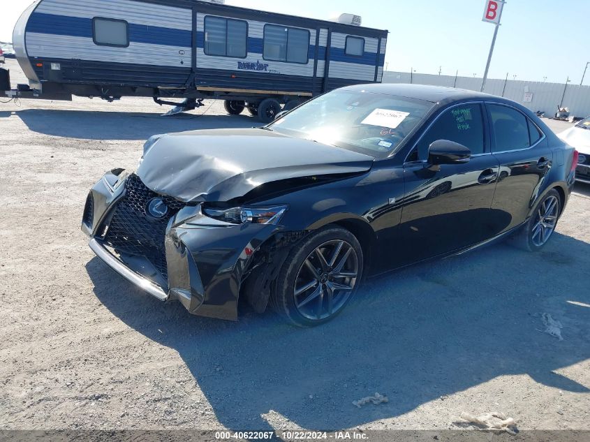 VIN JTHBA1D29K5092043 2019 Lexus IS, 300 no.2