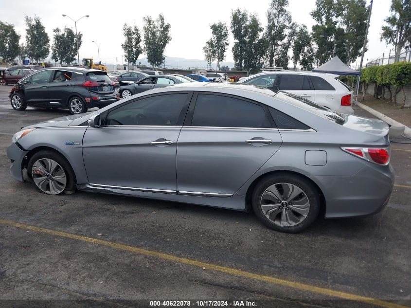 2015 Hyundai Sonata Hybrid Limited VIN: KMHEC4A44FA129041 Lot: 40622078