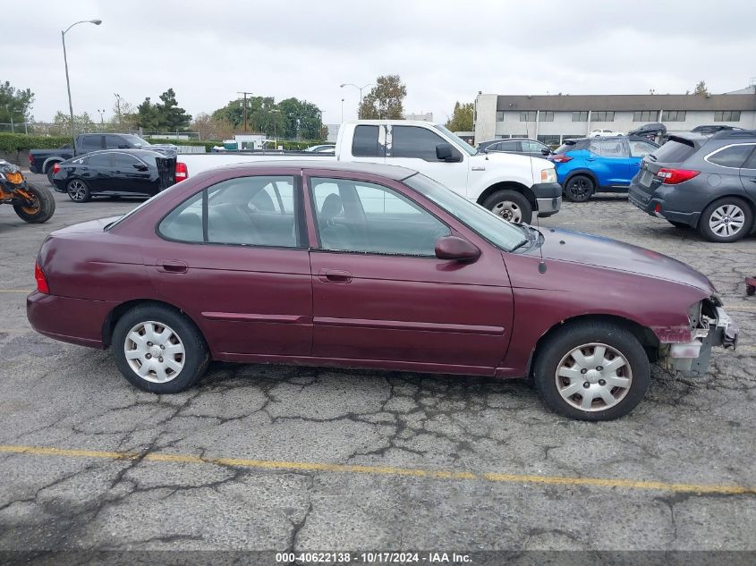 2002 Nissan Sentra Gxe VIN: 3N1CB51D72L660079 Lot: 40622138