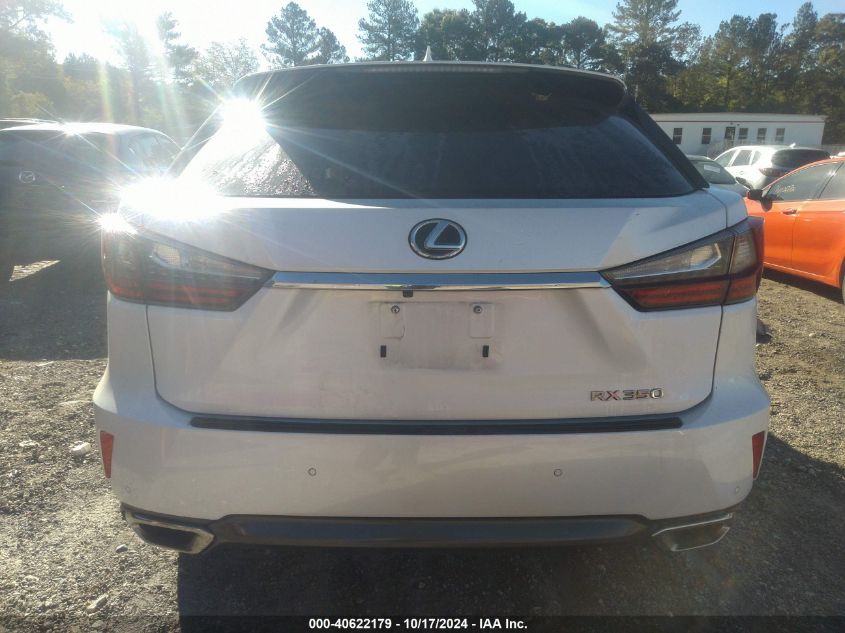 2018 Lexus Rx 350 VIN: 2T2ZZMCA9JC095959 Lot: 40622179