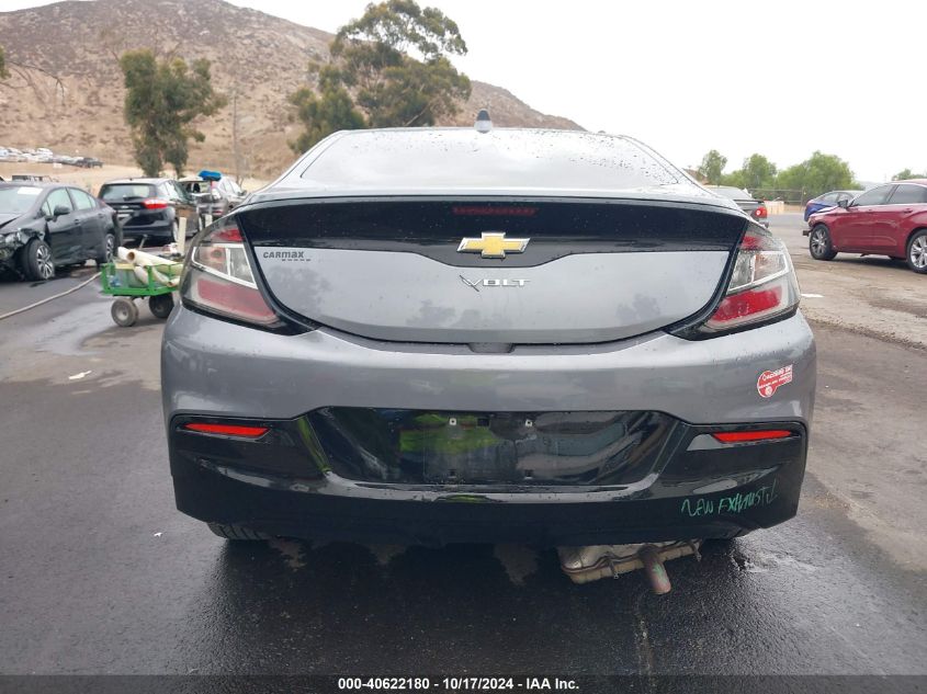 2018 Chevrolet Volt Lt VIN: 1G1RC6S56JU141801 Lot: 40622180