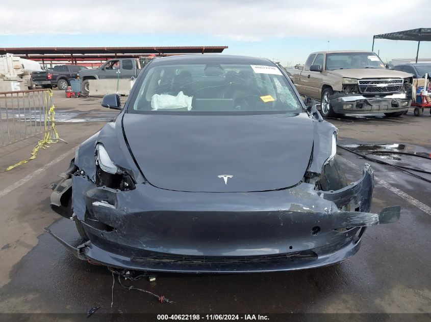 2022 Tesla Model 3 Long Range Dual Motor All-Wheel Drive VIN: 5YJ3E1EB5NF185945 Lot: 40622198