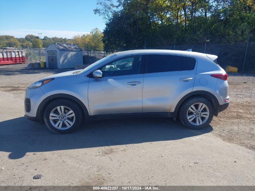 2017 Kia Sportage Lx VIN: KNDPM3AC2H7172207 Lot: 40622207