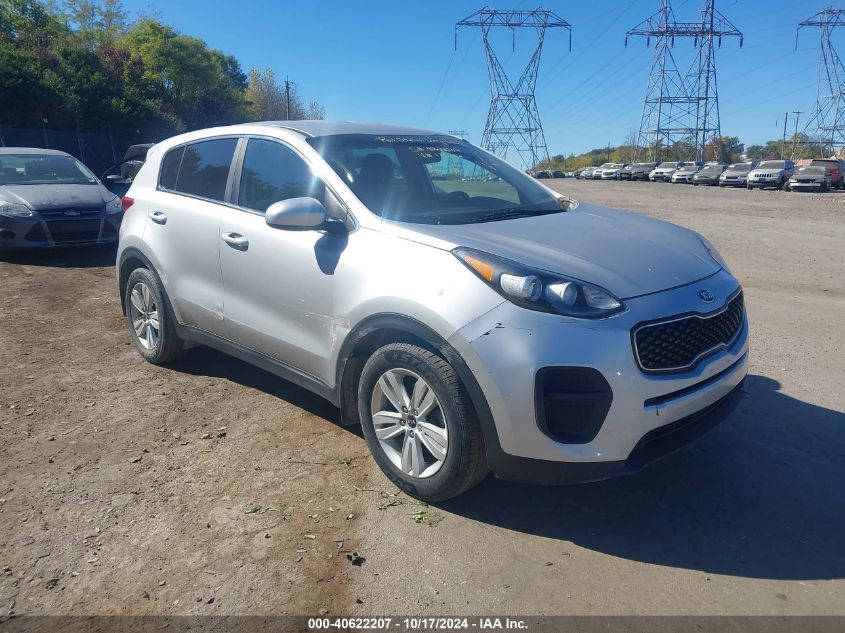 2017 Kia Sportage Lx VIN: KNDPM3AC2H7172207 Lot: 40622207