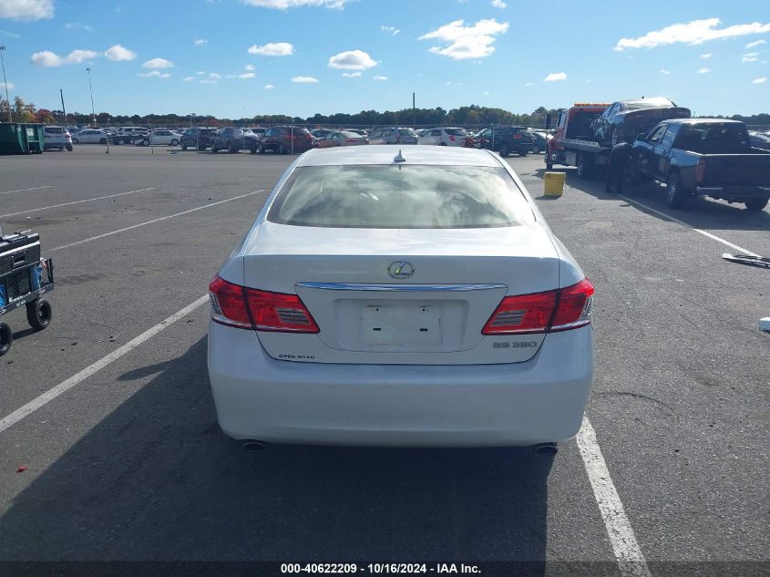 2012 Lexus Es 350 VIN: JTHBK1EG3C2502782 Lot: 40622209