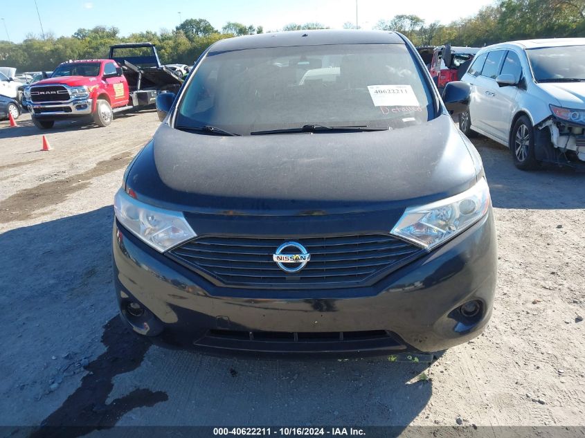 2014 Nissan Quest S VIN: JN8AE2KP6E9105841 Lot: 40622211