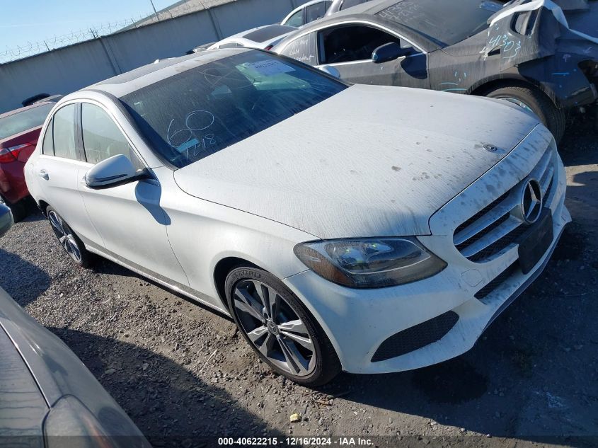 VIN 55SWF4JB9JU266795 2018 Mercedes-Benz C 300 no.1