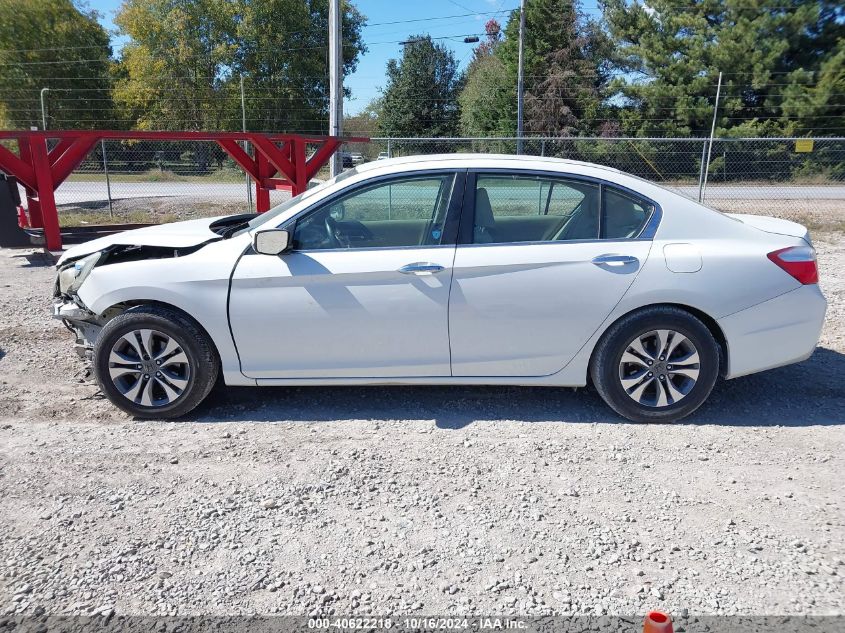 2013 Honda Accord Lx VIN: 1HGCR2F34DA184330 Lot: 40622218