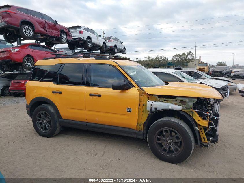 2022 Ford Bronco Sport Big Bend VIN: 3FMCR9B67NRE09379 Lot: 40622223