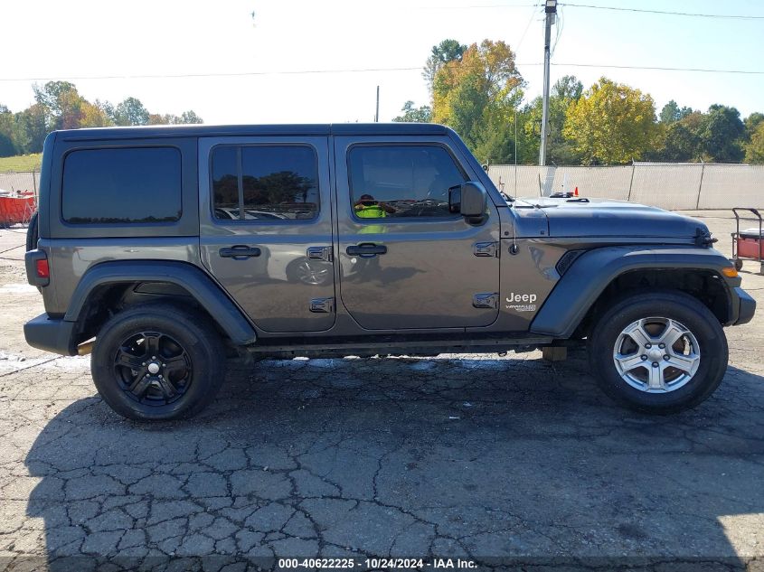 2020 Jeep Wrangler Unlimited Sport S 4X4 VIN: 1C4HJXDN3LW269531 Lot: 40622225