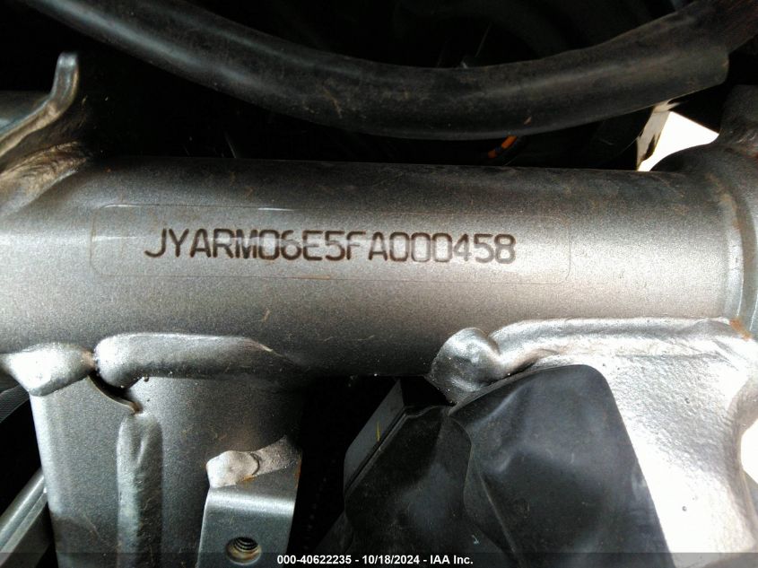 2015 YAMAHA FZ07 JYARM06E5FA000458