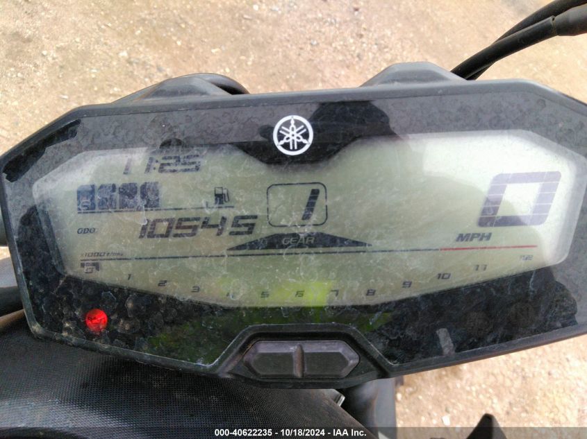 2015 YAMAHA FZ07 JYARM06E5FA000458