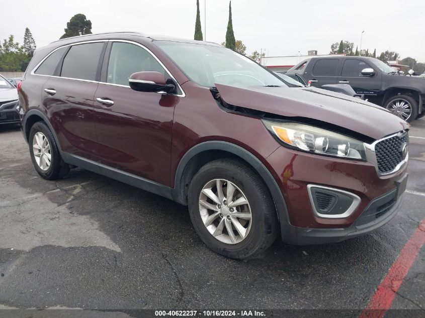 2017 Kia Sorento 2.4L Lx VIN: 5XYPG4A35HG304120 Lot: 40622237