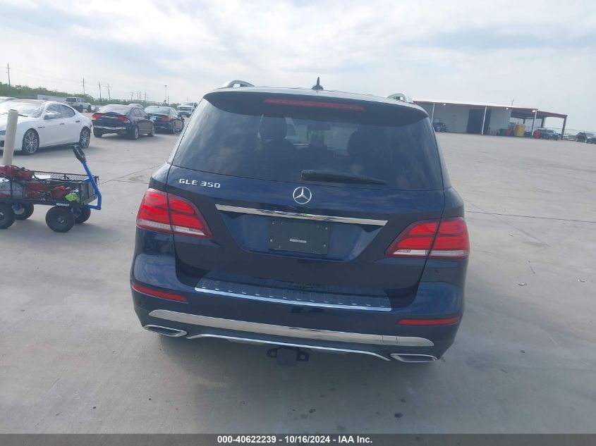 2018 Mercedes-Benz Gle 350 VIN: 4JGDA5JB7JB077266 Lot: 40622239