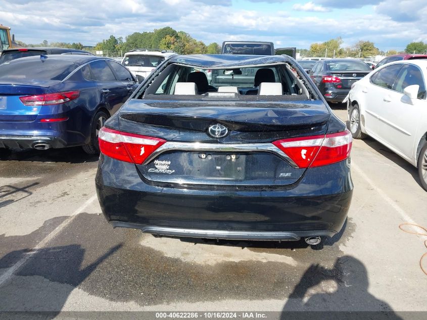 2016 Toyota Camry Se VIN: 4T1BF1FK0GU519022 Lot: 40622286