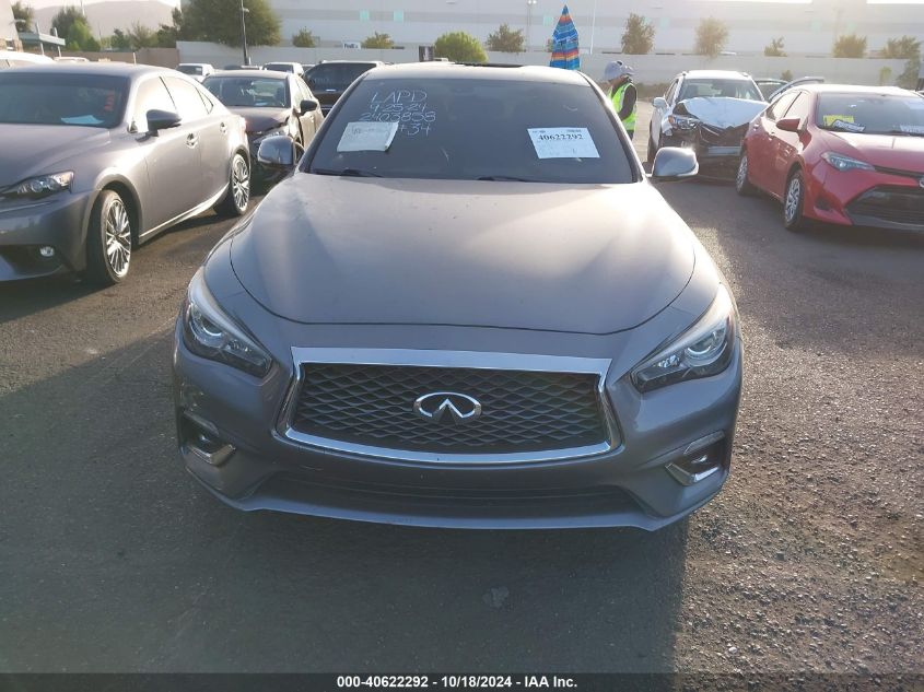 2018 Infiniti Q50 3.0T Luxe VIN: JN1EV7AP3JM352031 Lot: 40622292