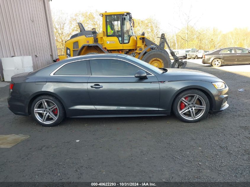 2019 Audi S5 3.0T Premium VIN: WAUP4AF5XKA002277 Lot: 40622293