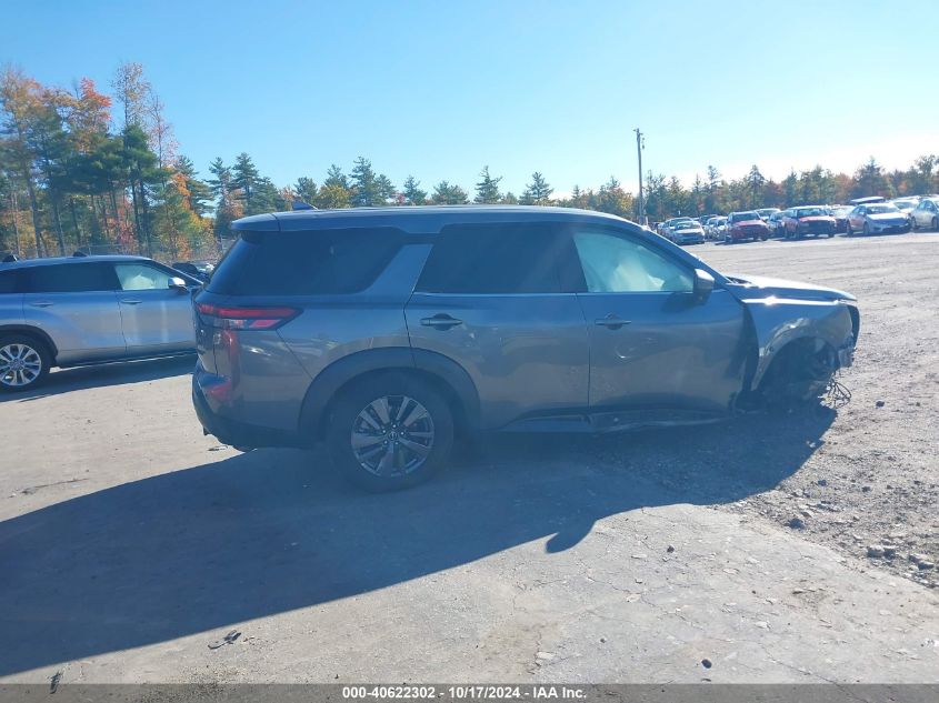 2022 Nissan Pathfinder S 4Wd VIN: 5N1DR3AC6NC233867 Lot: 40622302