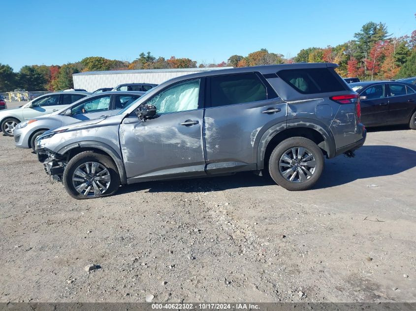 2022 Nissan Pathfinder S 4Wd VIN: 5N1DR3AC6NC233867 Lot: 40622302