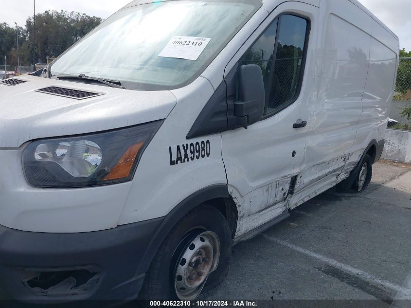 2021 Ford Transit-250 Cargo Van VIN: 1FTBR1C83MKA99980 Lot: 40622310