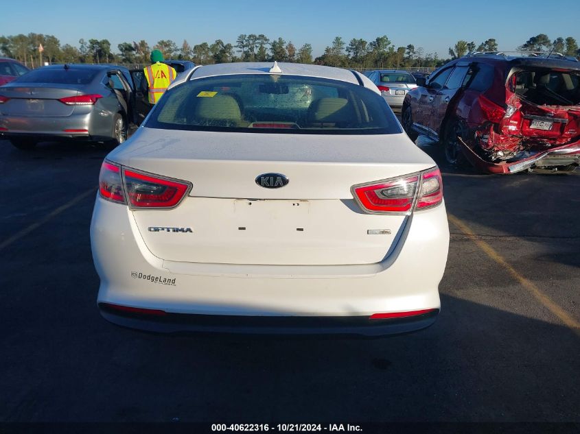 2014 Kia Optima Hybrid VIN: KNAGM4AD2E5068108 Lot: 40622316