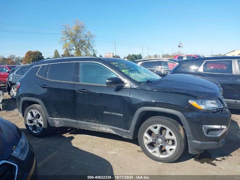 2021 Jeep Compass Limited 4X4 VIN: 3C4NJDCB0MT575716 Lot: 40622338