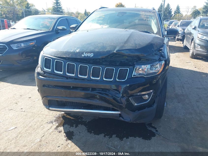 2021 Jeep Compass Limited 4X4 VIN: 3C4NJDCB0MT575716 Lot: 40622338