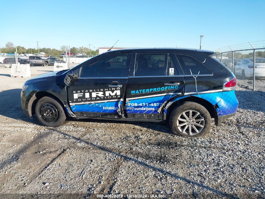 2012 Lincoln Mkx VIN: 2LMDJ8JK5CBL09611 Lot: 40622379