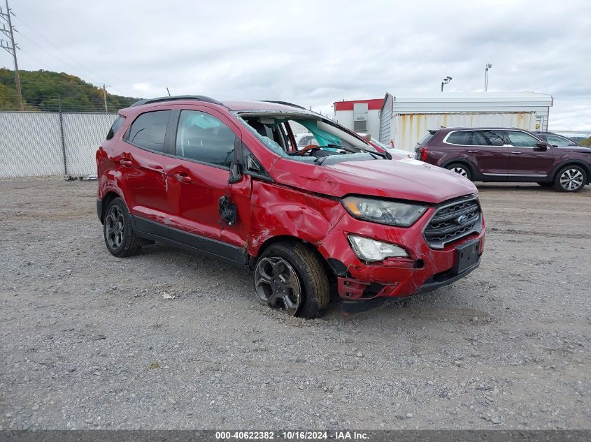 2018 Ford Ecosport Ses VIN: MAJ6P1CL7JC207315 Lot: 40622382