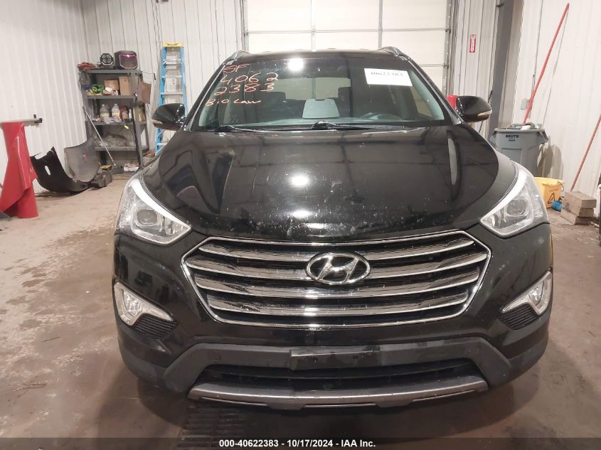 2014 Hyundai Santa Fe Limited VIN: KM8SNDHF6EU058524 Lot: 40622383