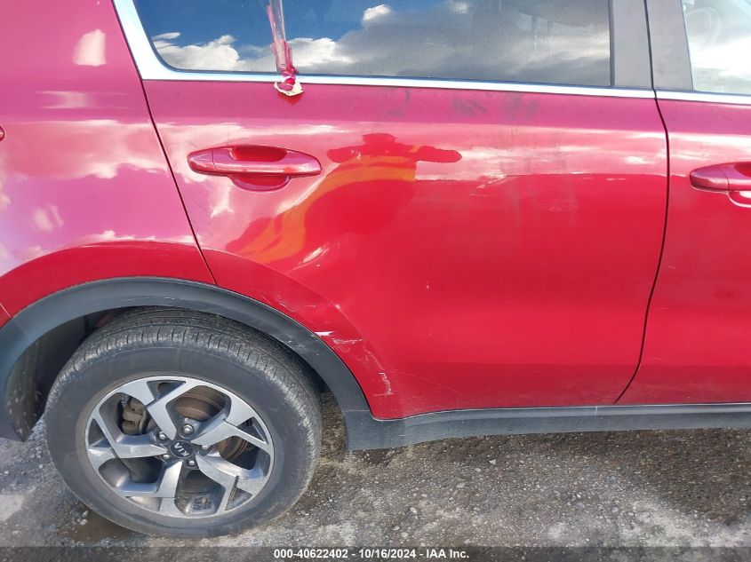 2021 Kia Sportage Lx VIN: KNDPMCAC2M7914308 Lot: 40622402