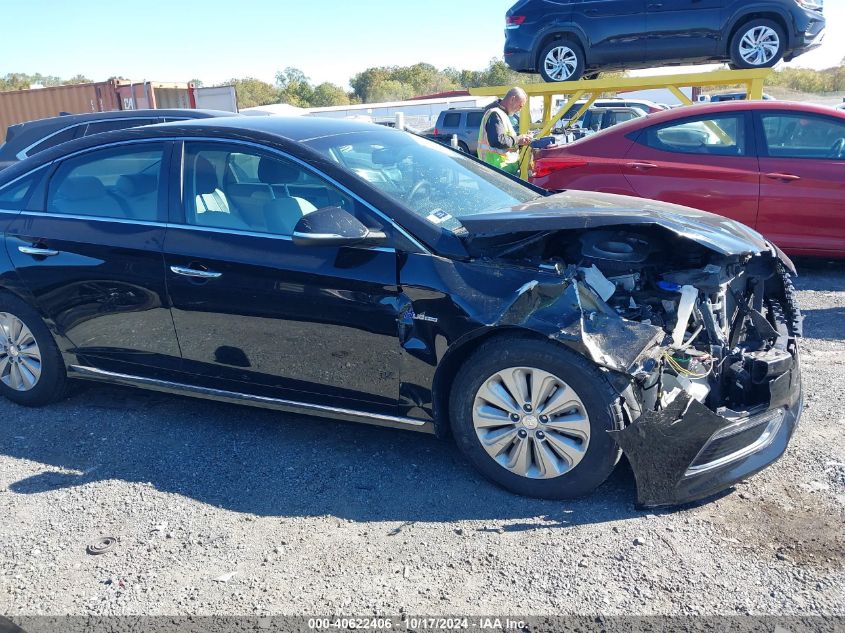 2016 Hyundai Sonata Hybrid Se VIN: KMHE24L18GA039169 Lot: 40622406