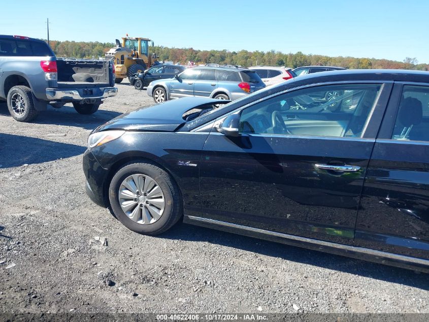 2016 Hyundai Sonata Hybrid Se VIN: KMHE24L18GA039169 Lot: 40622406