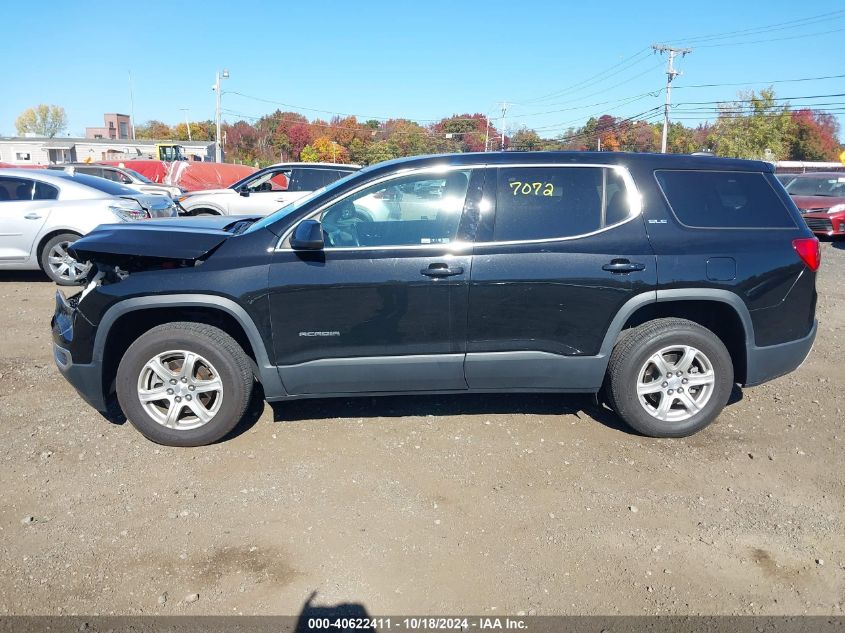 2019 GMC Acadia Sle-1 VIN: 1GKKNRLAXKZ237374 Lot: 40622411