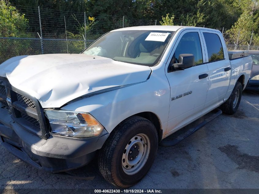 2012 Ram 1500 St VIN: 1C6RD6KP0CS318676 Lot: 40622430