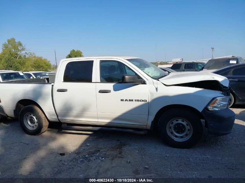 2012 Ram 1500 St VIN: 1C6RD6KP0CS318676 Lot: 40622430