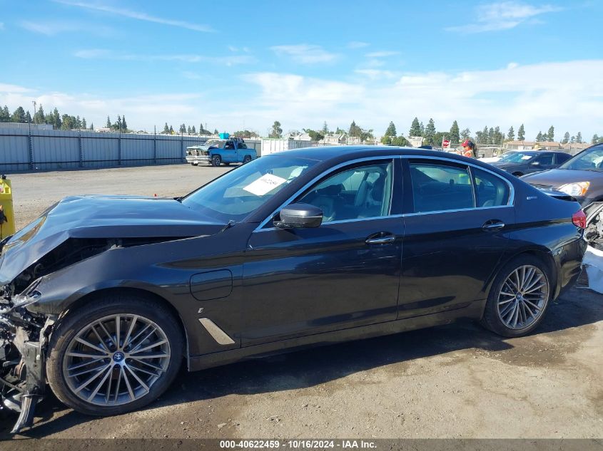 2018 BMW 530E xDrive Iperformance VIN: WBAJB1C56JB085442 Lot: 40622459