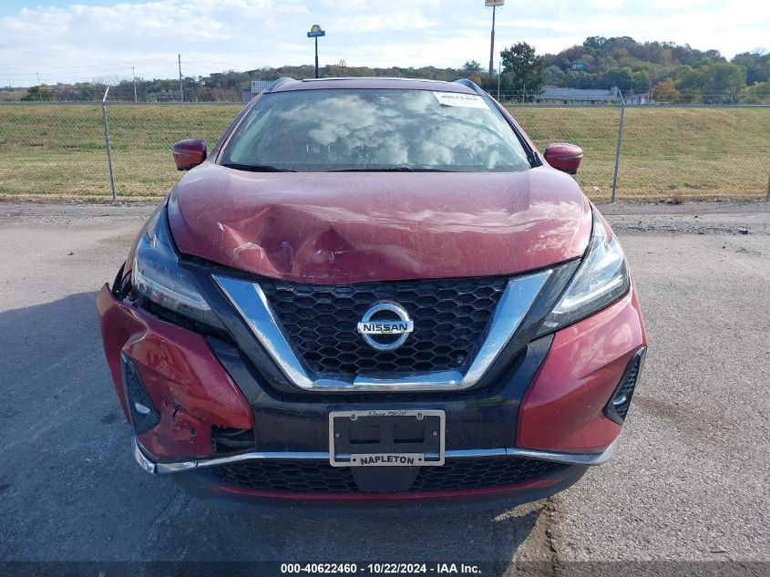 2020 Nissan Murano Sv Fwd VIN: 5N1AZ2BJ7LN171326 Lot: 40622460