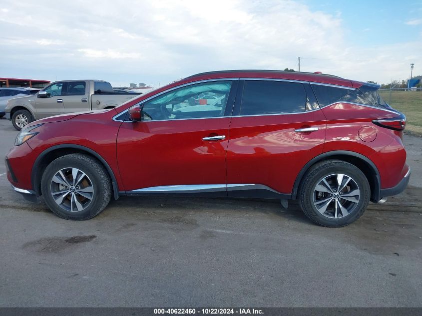 2020 Nissan Murano Sv Fwd VIN: 5N1AZ2BJ7LN171326 Lot: 40622460