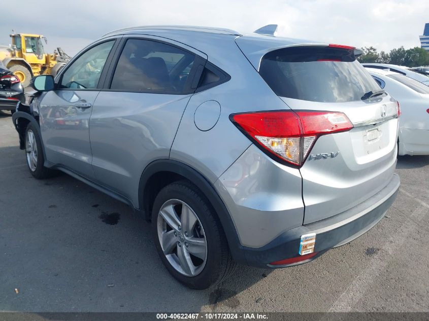 VIN 3CZRU5H72KM711977 2019 Honda HR-V, Ex-L no.3