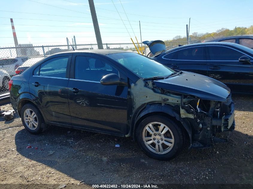 2013 Chevrolet Sonic Lt Auto VIN: 1G1JC5SH4D4155038 Lot: 40622482