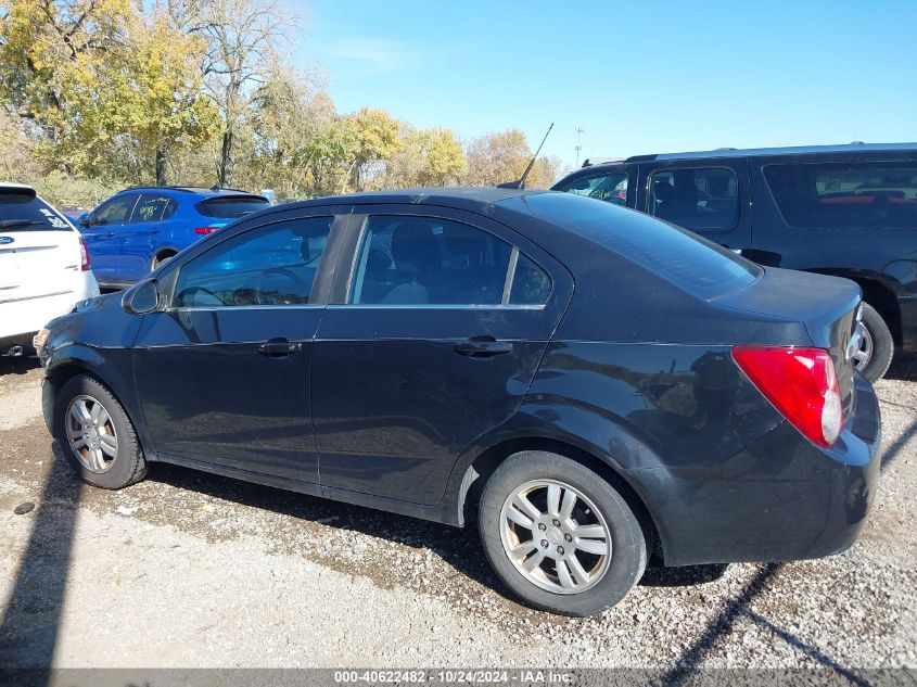 2013 Chevrolet Sonic Lt Auto VIN: 1G1JC5SH4D4155038 Lot: 40622482