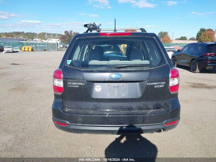 2014 Subaru Forester 2.5I VIN: JF2SJAAC6EH524025 Lot: 40622490