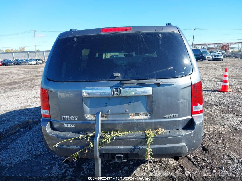 2011 Honda Pilot Ex-L VIN: 5FNYF4H55BB104870 Lot: 40622497